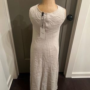 Linen tank dress